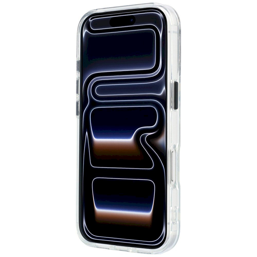 BMW M Case IML Glossy Metal Logo & Trims MagSafe Aizsargapvalks priekš iPhone 18 Pro Max / caurspīdīgs (BMHMP18X26HTGMILH)