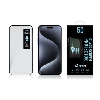 OBAL:ME 5D Glass Screen Protector Защитное стекло для Apple iPhone 15 Pro / чёрный (57983118465)