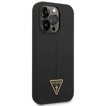 Guess GUHCP14XSLTGK Silicone Triangle Hardcase Защитный чехол для iPhone 14 Pro Max 6,7