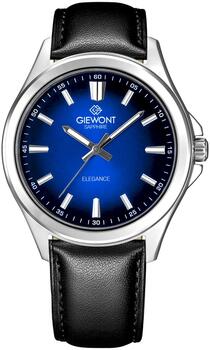 Giewont Elegance Sapphire Vīriešu pulkstenis GW5160-A3 / melns/zils (GW5160-A3)