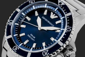 Emporio Armani AR11697 Rokas Pulkstenis Solar Diver Style 42mm (AR11697)