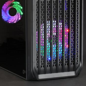 Mars Gaming MC-S2 Datora korpuss mATX / FRGB / Window / MESH (MCS2)