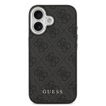 Guess 4G MagSafe Case Aizsargapvalks priekš Apple iPhone 17 (GUHMP17SP4GSSMCK)