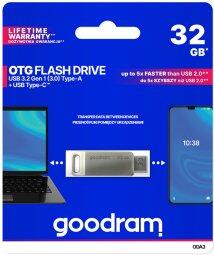 Goodram  32GB ODA3 USB 3.2 Флеш Память (ODA3-0320S0R11)