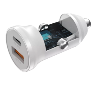 Devia Smart Mini PD Auto lādētājs 30W (EA442WH)