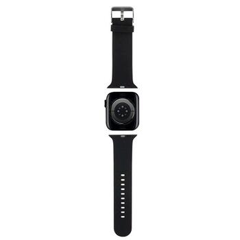 Karl Lagerfeld Strap KLAWLSLCNK 3D Rubber Choupette Head Ремешок для часов Apple Watch 42/44/45/49mm / чёрный (KLAWLSLCNK)