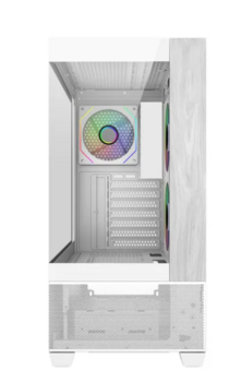 Cooler Master Elite 690 Wood Midi Tower Datora korpuss (E690-WHNN-S00)