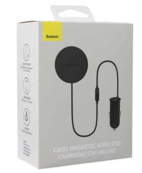 Baseus CW01 Magnētiskais MagSafe tālruņa turētājs + lādētājs 40W (C40141000111-00)