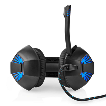 Nedis GHST250BK Стерео Игровая гарнитура USB Type-A / 2x 3,5 мм / 2.2m (GHST250BK)