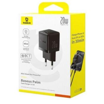 Baseus Palm Series USB-C PD Зарядное устройство 20W (P10111602113-00)