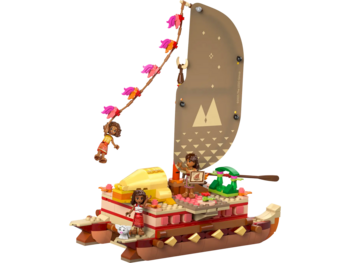 LEGO 43270 Disney Princess Каноэ приключений Моаны Конструктор (43270)