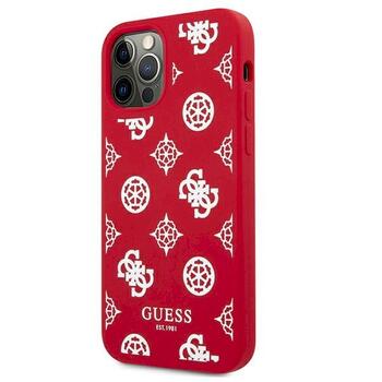 Guess GUHCP12LLSPEWRE Peony Collection Aizsargapvalks priekš iPhone 12 Pro Max 6,7