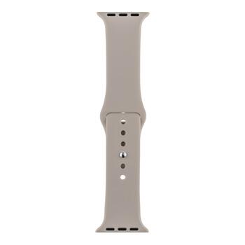 OBAL:ME Silicone Strap Силиконовый ремешок для Apple Watch 38-41mm S-M / бежевый (57983126132)