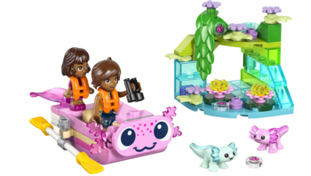 LEGO Friends 42681 Piedzīvojumu laiva – aksolotls Konstruktors (42681)