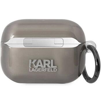 Karl Lagerfeld Ikonik Karl Lagerfeld Защитный чехол для Airpods Pro 2 (2022/2023) / чёрный (KLAP2HNIKTCK)