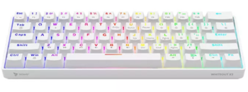 Savio WHITEOUT X2 BLUE Mehāniskā Tastatūra (WHITEOUTX2BLUE)