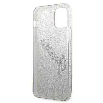 Guess GUHCP12SPCUGLSGO Glitter Gradient Script Hardcase Защитный чехол для iPhone 12 mini 5,4