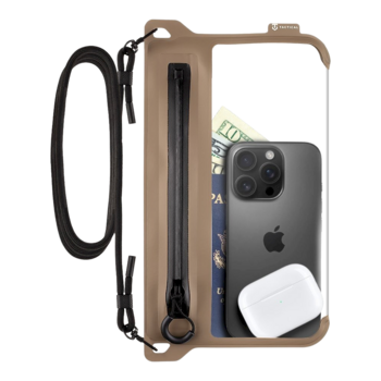 Tactical Splash Pouch 2.0 Водонепроницаемый чехол для телефона / тёмно-коричневый (TA-57983121655)