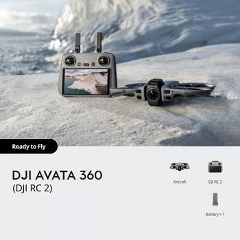 DJI Avata 360 Drone with DJI RC 2 (CP.FP.00000320.01)