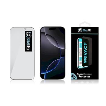 OBAL:ME Privacy 5D Glass Screen Protector Защитное стекло для Apple iPhone 17/17 Pro / чёрный (57983127171)