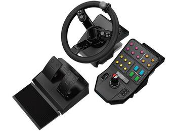 Logitech G Saitek Heavy Equipment Lauksaimniecības Simulators Kontrolieru Komplekts (945-000007)