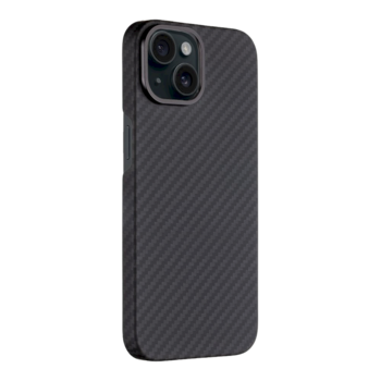 Tactical MagForce Aramid Cover Aizsargapvalks priekš Apple iPhone 15 / melns (TA-57983115951)