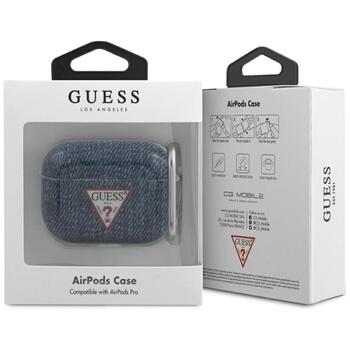 Guess GUACAPTPUJULDB Защитный чехол для AirPods Pro Jeans Collection / тёмно-синий (GUACAPTPUJULDB)