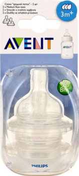 Philips AVENT SCF633/27 Соски для детских бутылочек (SCF633/27)