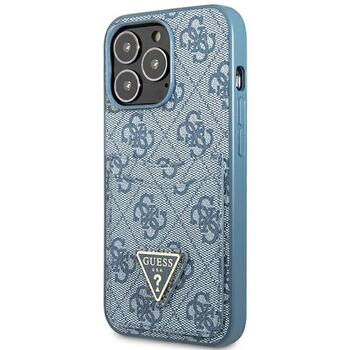 Guess GUHCP13LP4TPB Hardcase 4G Triangle Logo Cardslot Защитный чехол для iPhone 13 Pro / 13 6,1
