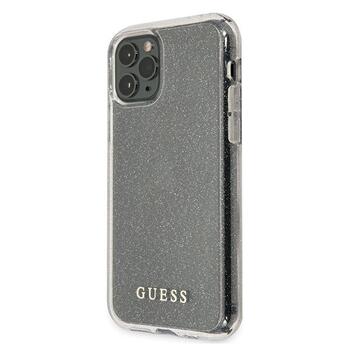 Guess GUHCN65PCGLSI Hardcase Glitter Защитный чехол для iPhone 11 Pro Max / серебристый (GUHCN65PCGLSI)
