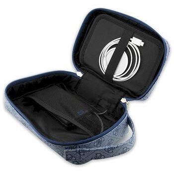 Guess Bag GUHBP4RPSB Organizators 4G Printed Stripes / zils (GUHBP4RPSB)