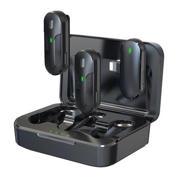 Devia Kintone 2in1 Lightning беспроводной микрофон для смартфона (M8-2-L)