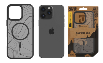 Tactical MagForce Hyperstealth Sika Cover Защитный чехол для iPhone 16 Pro Max / асфальт (TA-57983126312)