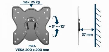 Gembird WM-42T-03 Настенное крепление для телевизора 42