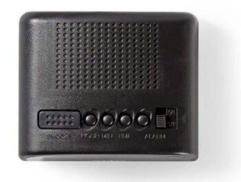 Nedis CLDK008BK Digitālais Radio modinātājs (CLDK008BK)