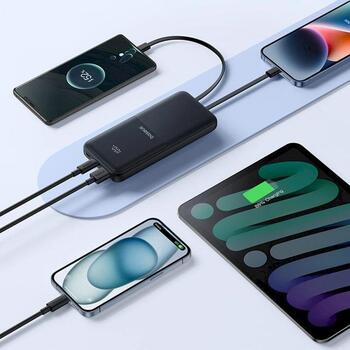 Baseus Lipow Портативный аккумулятор 10000 mAh 22.5W / чёрный (6932172679330)
