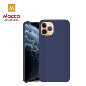 Mocco Ultra Slim Soft Matte 0.3 mm Матовый Силиконовый чехол для Apple iPhone XS MAX Синий (MO-USM-XSMAX-DBL)