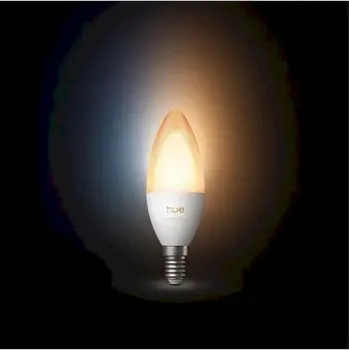 Philips Hue Светодиодная лампа-свеча E14 3.7W белый свет (1000-20000K) B39 (929004295601)