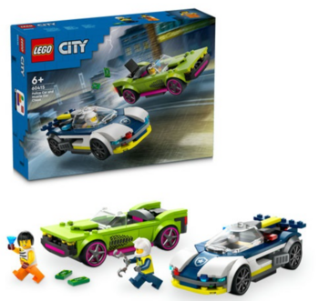 Lego 60415 Police Car and Muscle Car Chase Konstruktors (60415)
