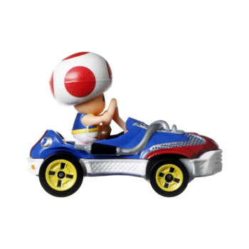 Hot Wheels Mario Kart Toad 1:64 Машинка (068-733)