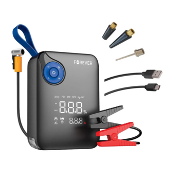 Forever Jump Starter 4in1 JS-400 Пусковое устройство / Стартер для автомобиля 26.64Wh (GSM187102)