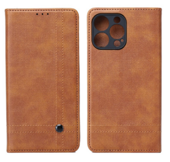 Mocco Smart Seam Book Case Чехол для телефона Apple iPhone 17 Pro Max (MO-SMS-IP-17PRMAX-BR)