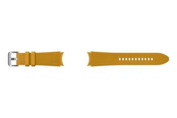 ET-SHR89LYE Samsung Galaxy Watch 4 46mm Leather Band Кожаный ремешок для Samsung Galaxy Watch 4 46mm M/L / коричневый (ET-SHR89LYEGEU)