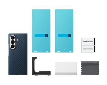 Samsung EF-KF976SNE Carbon Magnet Case Защитный чехол для Galaxy Z Fold 8 Ultra / navy (EF-KF976SNEGWW)