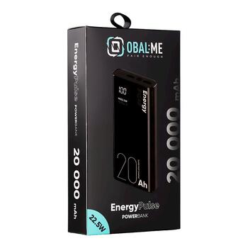 OBAL:ME EnergyPulse Powerbank 20000mAh 22.5W Портативный аккумулятор чёрный (OMPWB20K)