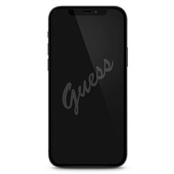 Guess GUSPP12SSLTR Vintage Magic Logo Tempered Glass Aizsargstikls Pilnam Ekrānam Apple iPhone 12 Mini (GUSPP12SSLTR)