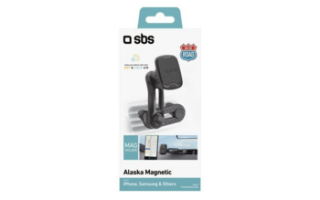 SBS Держатель телефона Magnetic Double clip (TESUPDOUBLECARB)