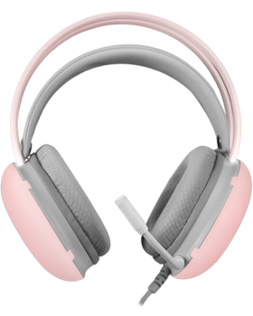 Mars Gaming MH-GLOW RGB Chroma Flow Игровые наушники 3.5mm / USB (MHGLOWP)