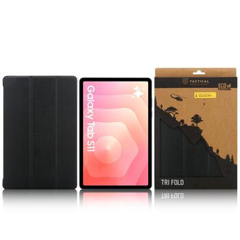 Tactical Book Tri Fold Case Planšetdatoru maciņš priekš Samsung Galaxy TAB S11 / melns (TA-57983127890)