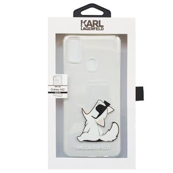 Karl Lagerfeld KLHCM21CFNRC M21 M215 Защитный чехол Choupette Fun / прозрачный (KLHCM21CFNRC)